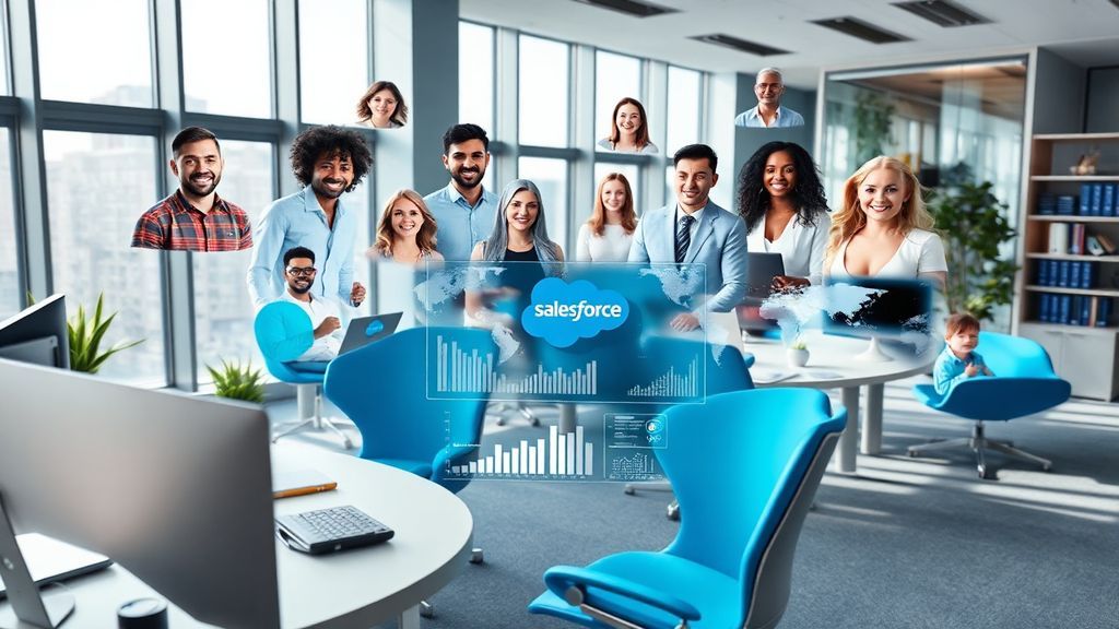 销售人员利用AI工具分析LinkedIn客户资料并使用Salesforce的Agentforce